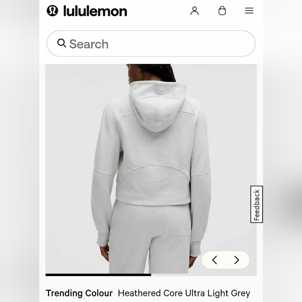 Lululemon Scuba Oversized Half-Zip Hoodie Size XS/S